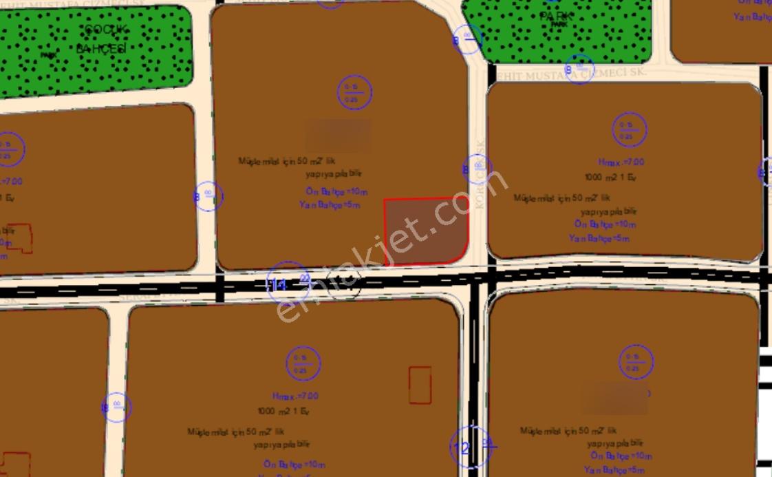 Karatay Saraçoğlunda İki Yola Cepheli Köşe Konumda 1.000 M² Arsa — fotoğraf 10