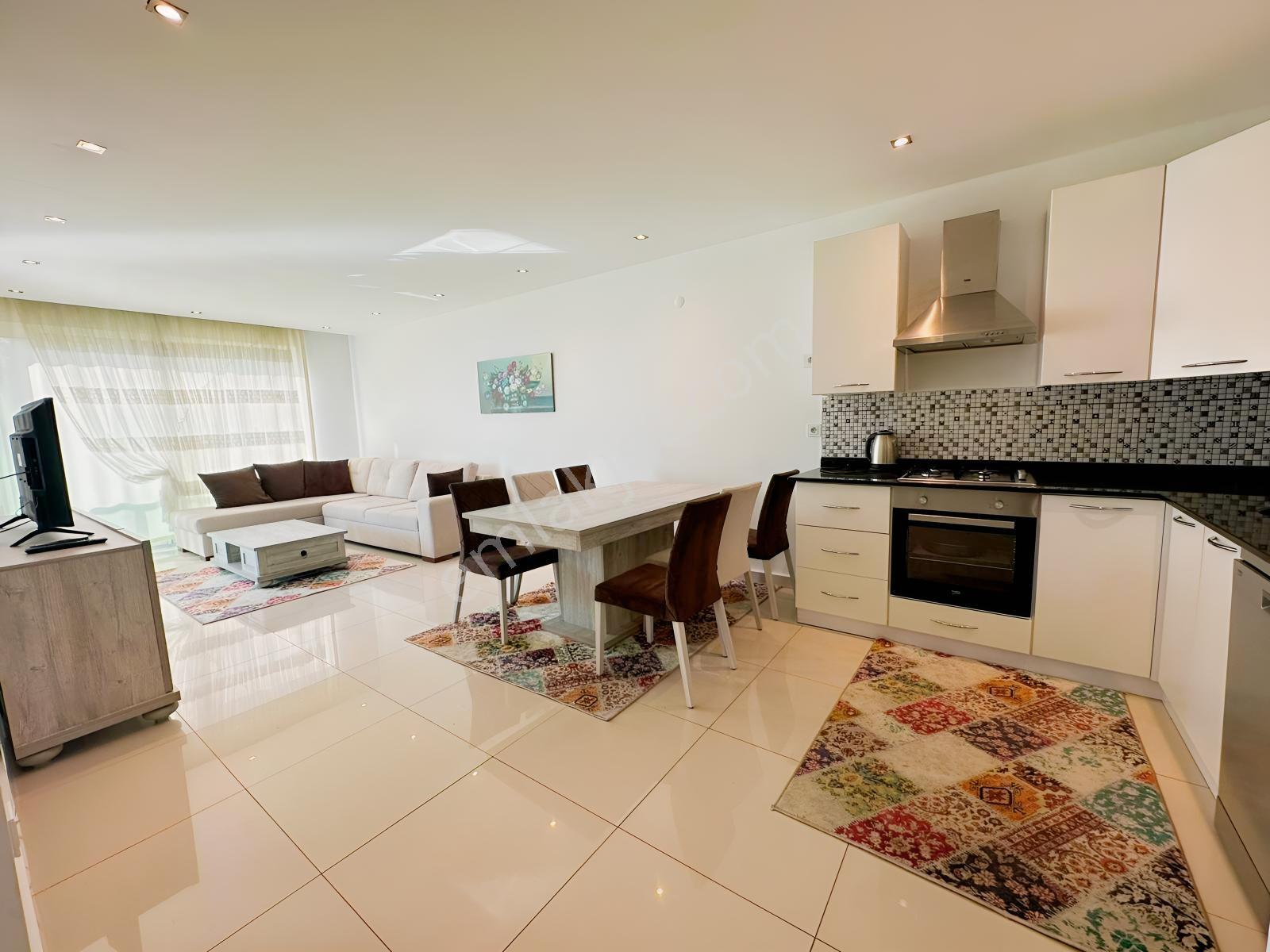 Alanya Kestel Star Deniz Manzaralı Full Eşyalı 1+1 Daire