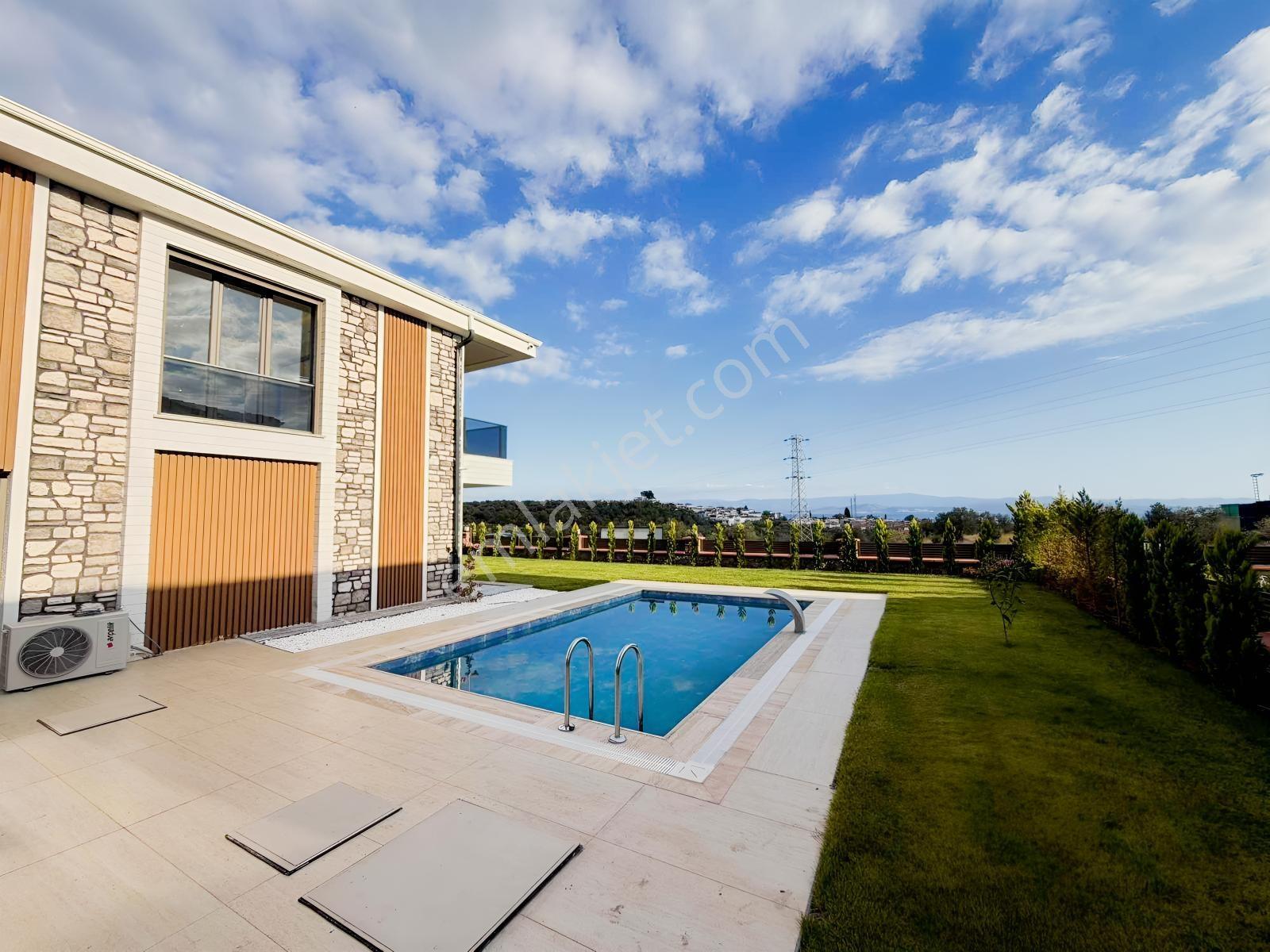 Avcı'dan 700m2 Arsa 260m2 Net Bahçeden Deniz Manz Yatay Villa — fotoğraf 23