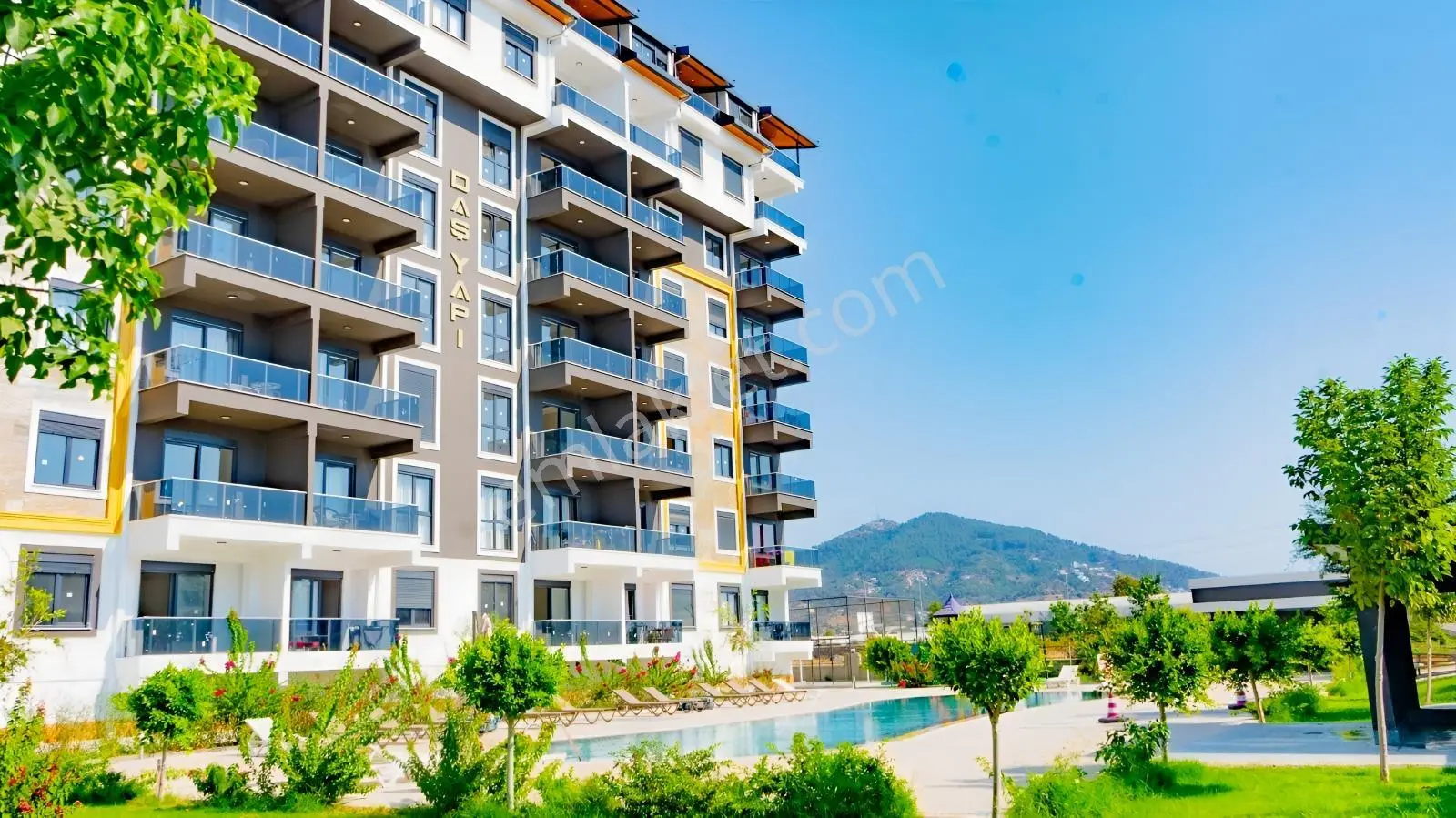 Daşyapı Vegada | Tropik Park & Havuz Manzaralı 1+1 — fotoğraf 2