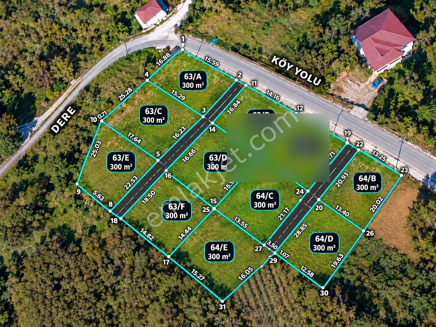 Sakarya Kocaali 300m2 Arsa İçinde 2 Katlı Ev Projeli Masrafsız — fotoğraf 17