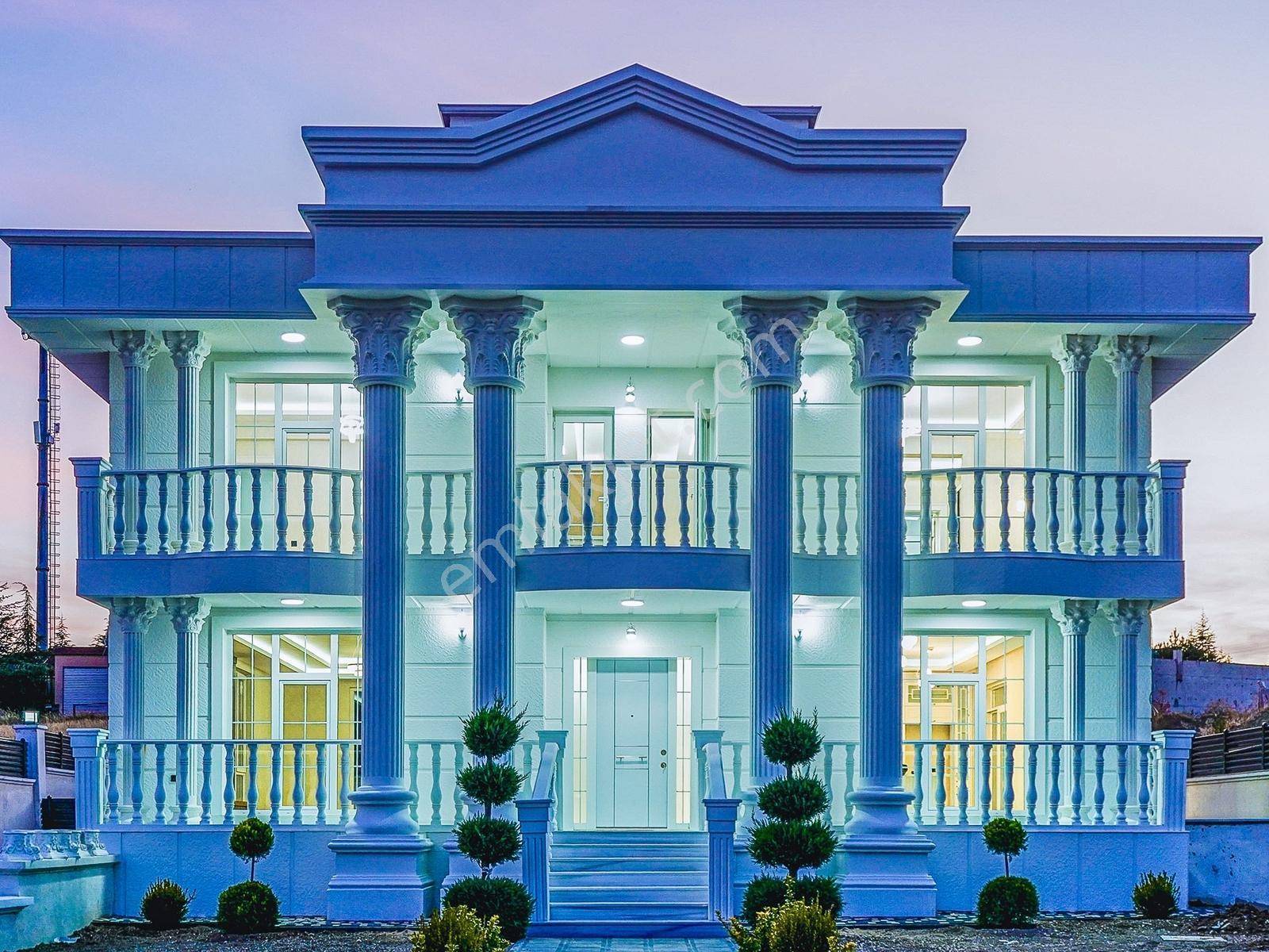 Gölbaşı Karşıyakada, 4 Banyolu, Türk Hamam Ve Spa Satılık Villa — fotoğraf 2