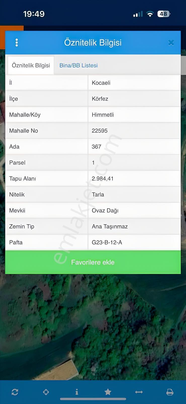 Körfez Himmetli 3 Dönüm Köydibi Ev Yapılır(takaslı) — fotoğraf 2