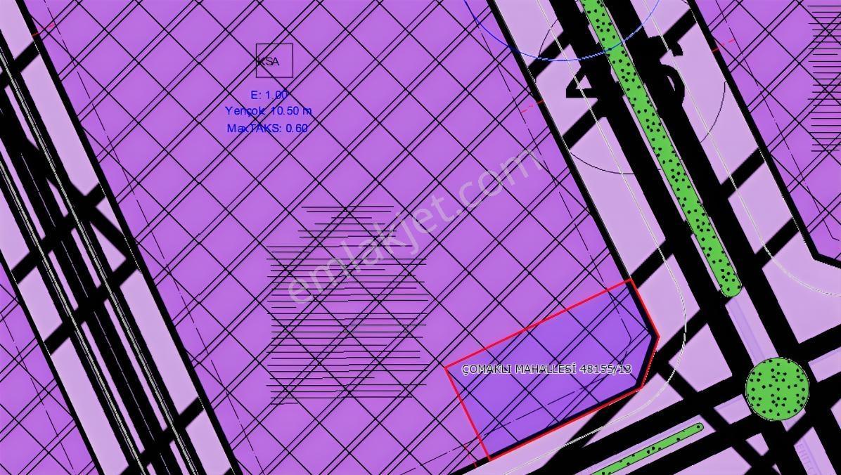 Meram Çomaklıda 1.476 M² Sanayi İmarlı Müstakil Köşe Parsel — fotoğraf 2