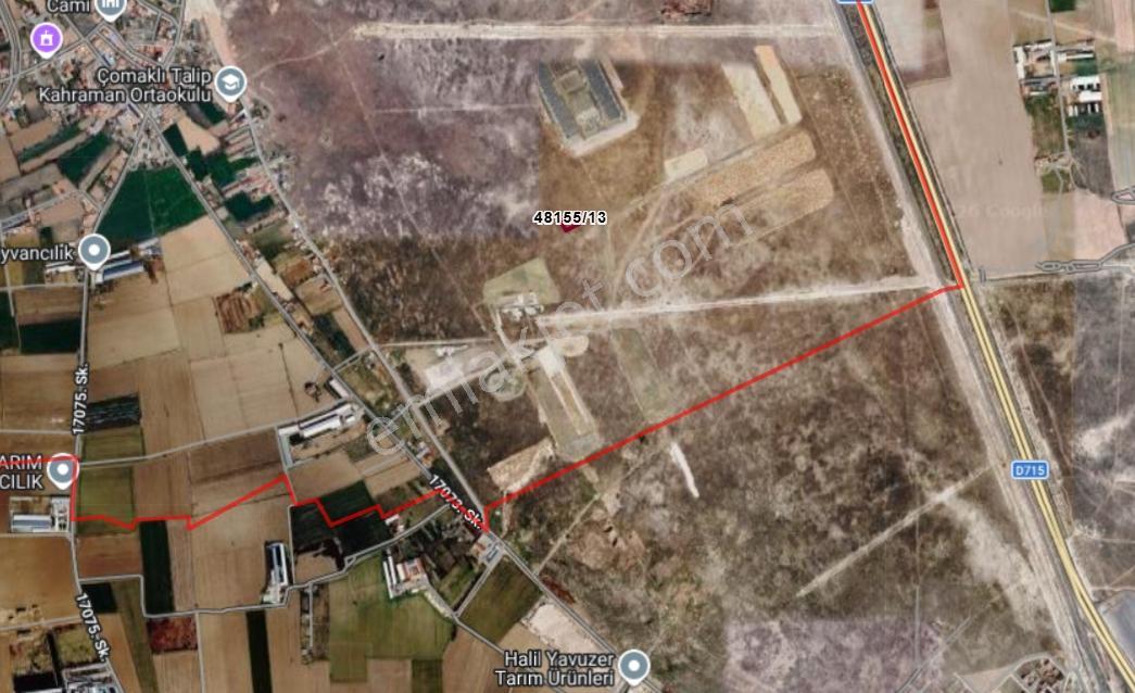Meram Çomaklıda 1.476 M² Sanayi İmarlı Müstakil Köşe Parsel — fotoğraf 8