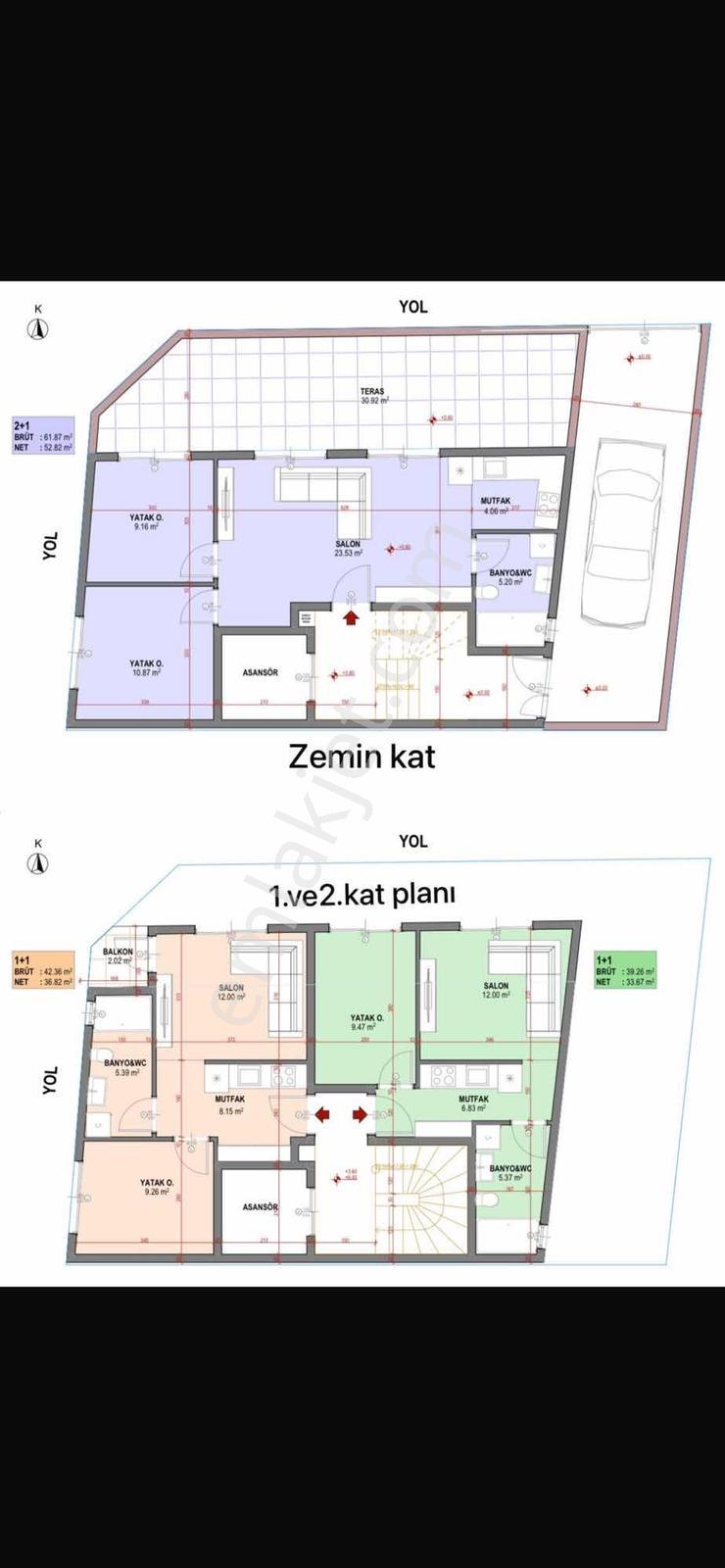 Ata Mahallesinde Projesi Hazır Köşe Başı 145 M² Yatırımlık Arsa — fotoğraf 2