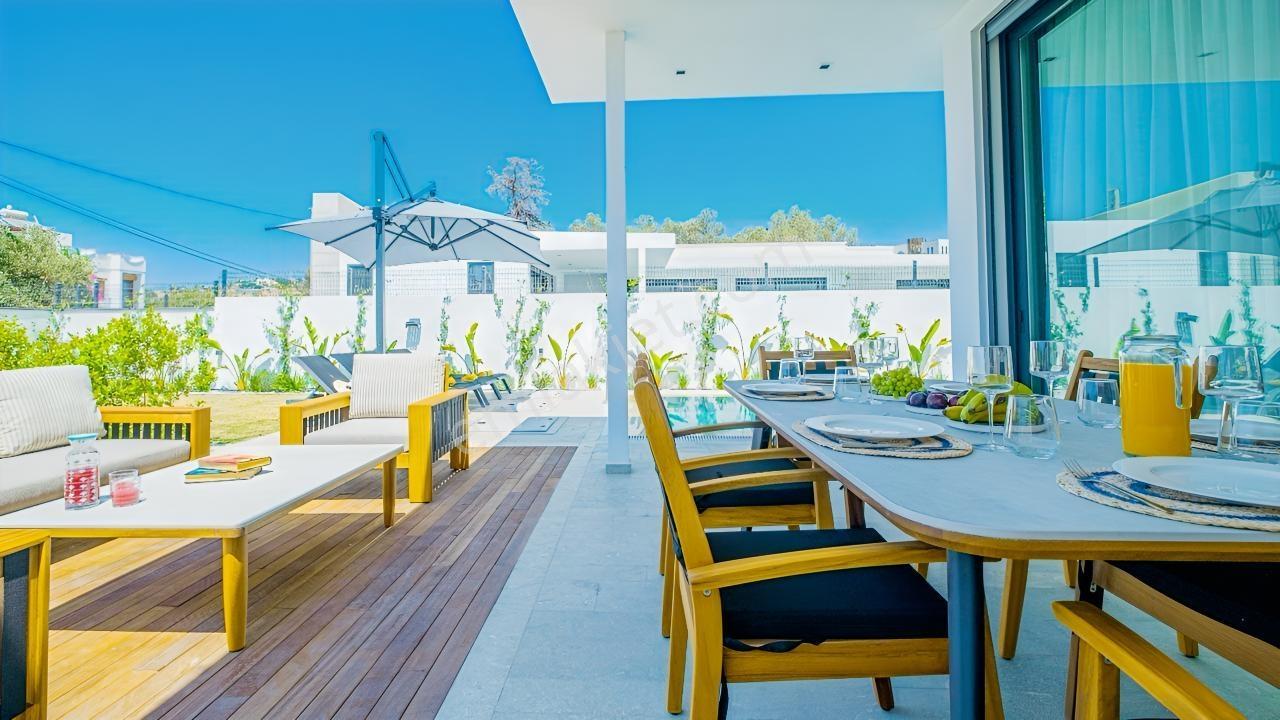 Yalıkavak'ta 550 M2 Arsa İçerisinde 3+1 Tek Katlı Lüx Villa ! — fotoğraf 12