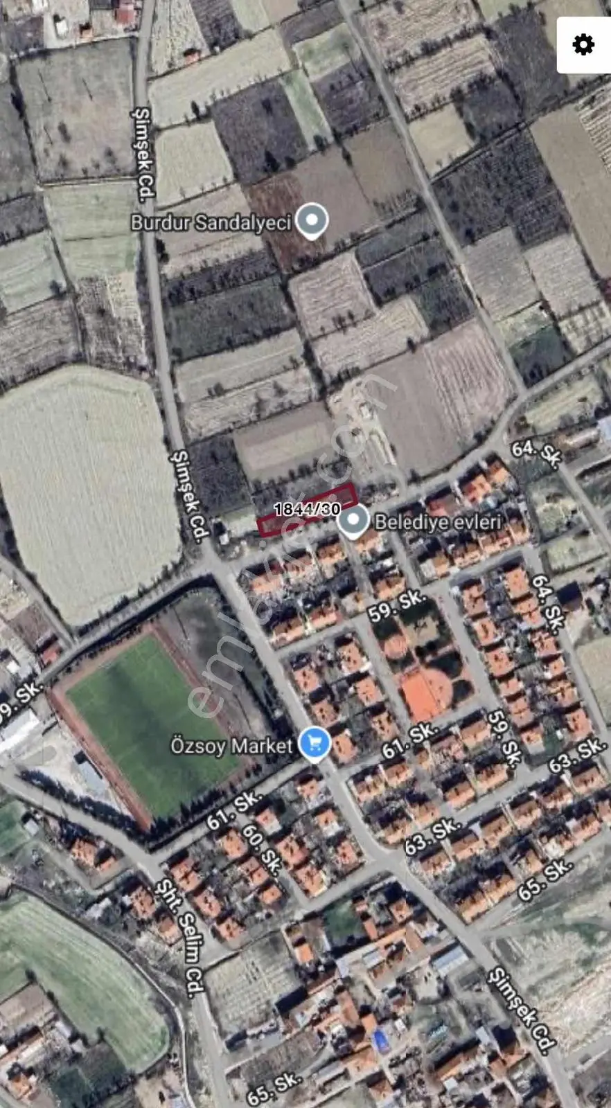 Kışla'da Muhteşem Konumda 806m2 Fırsat Parsel — fotoğraf 9