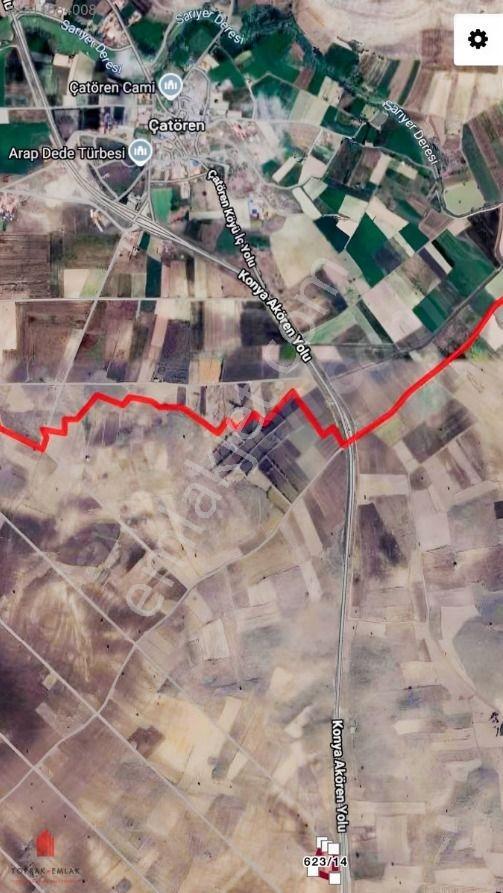 Akören Yoluna Cepheli 7334m2 Satılık Tarla — fotoğraf 3