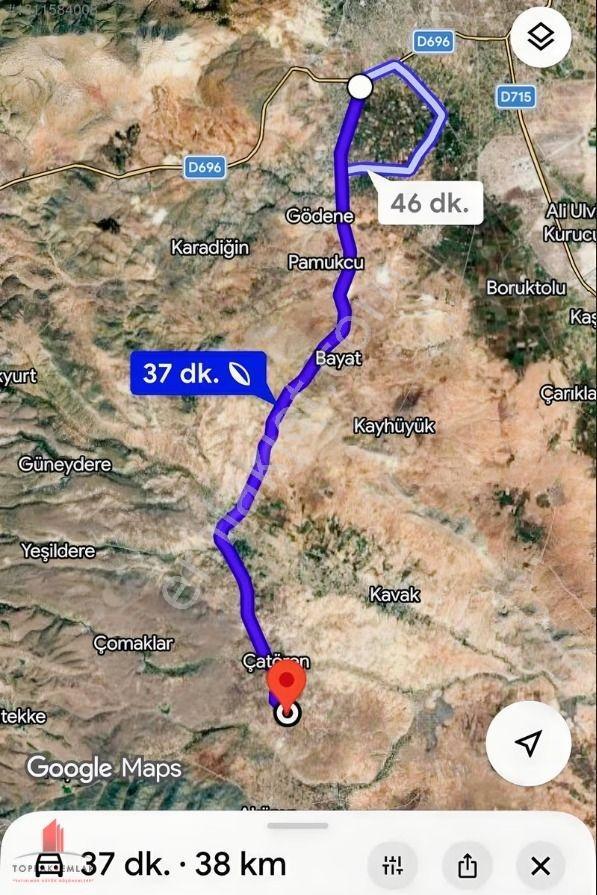 Akören Yoluna Cepheli 7334m2 Satılık Tarla — fotoğraf 4
