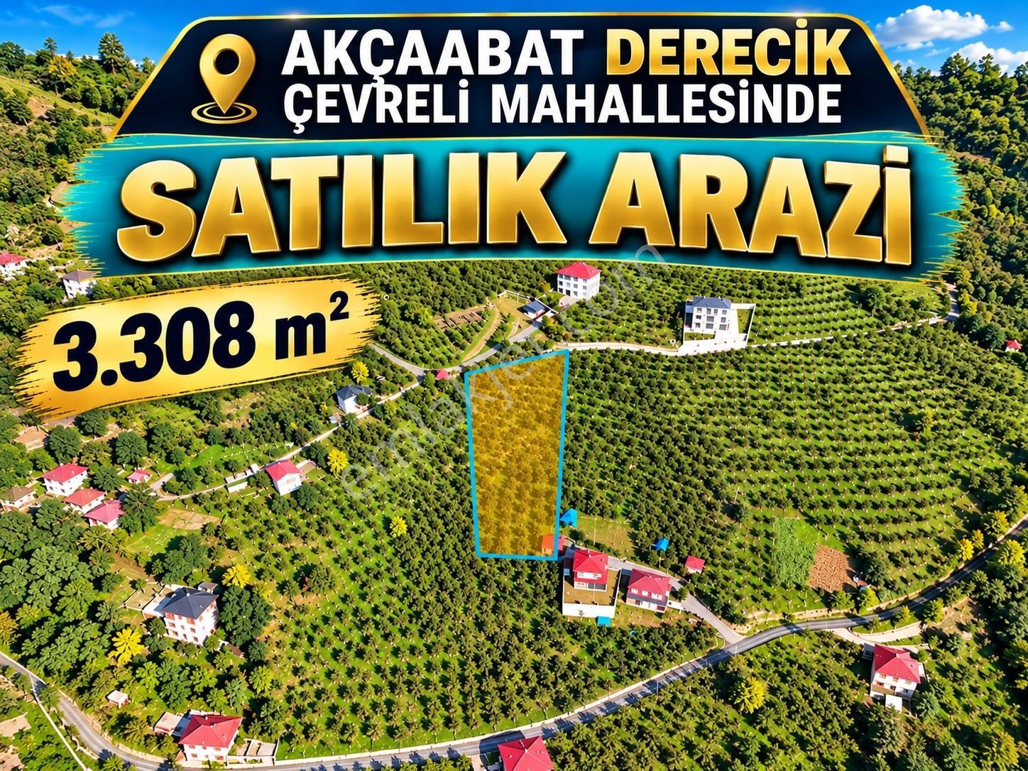Akçaabat Derecik Çevreli'De Satılık Arazi