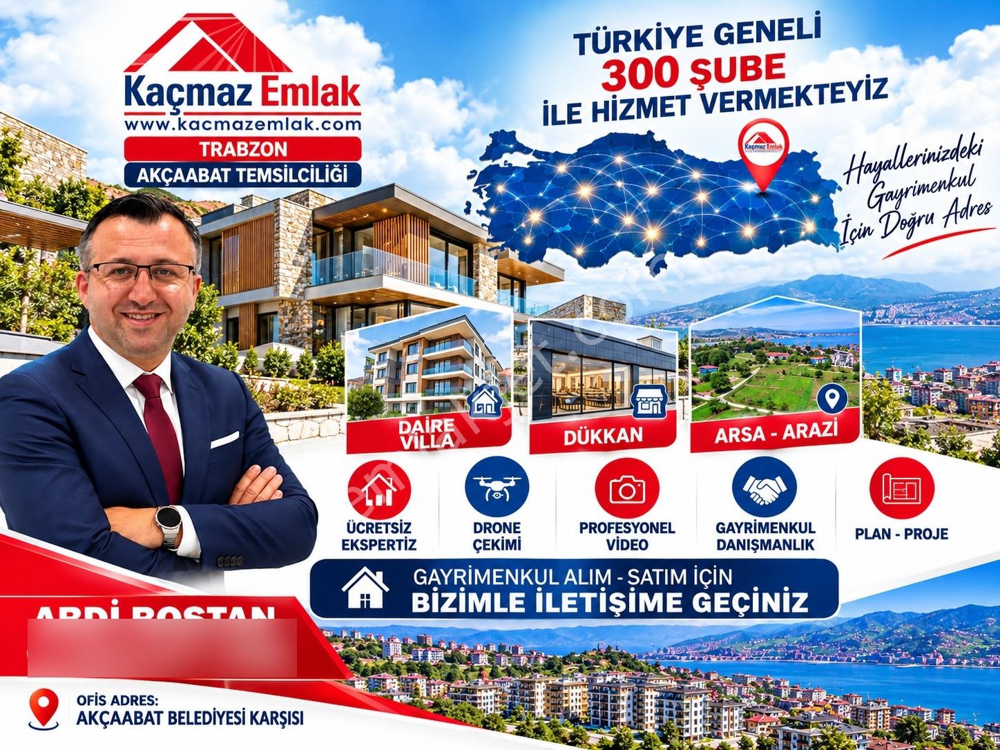 Akçaabat Derecik Çevreli'de Satılık Arazi — fotoğraf 2