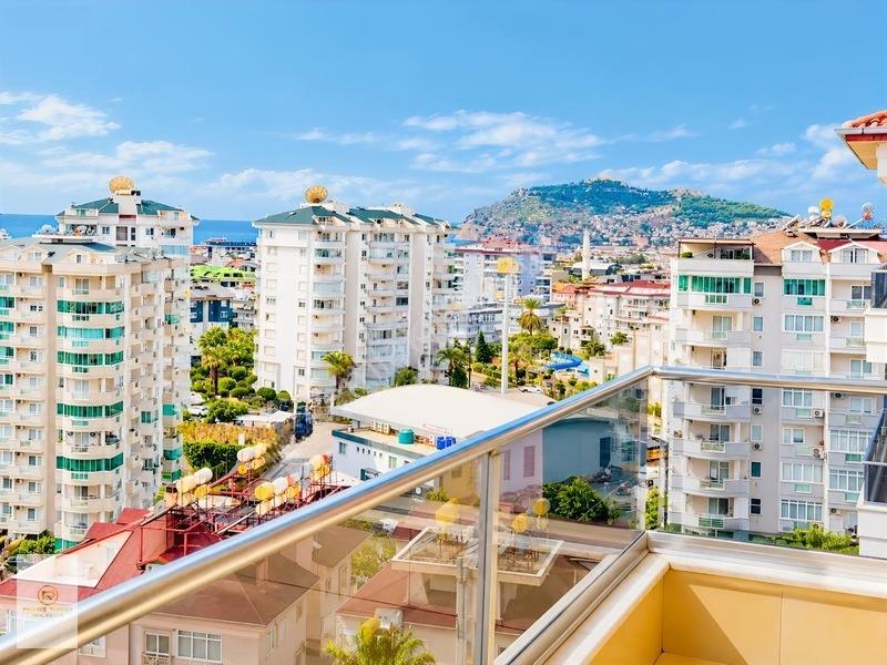 Alanya Cikcilli Kaleşehirde Satılık Lüks 4+1 Dubleks Daire — fotoğraf 6