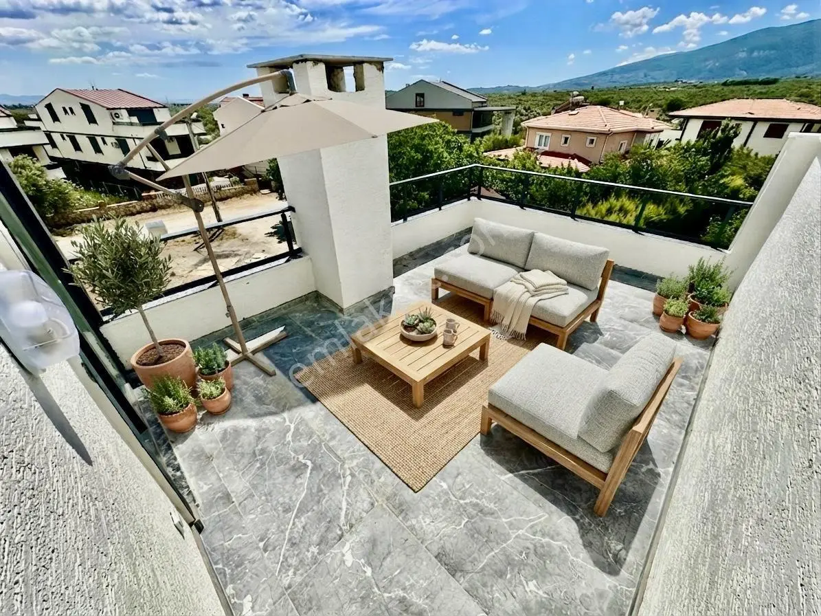 ꧁ay Emlaktan꧂oksijen Deposu Zeytinli Kazdağlarında Manzaralı Teraslı Satılık 2+1 Lüx Dublex Daire — fotoğraf 4