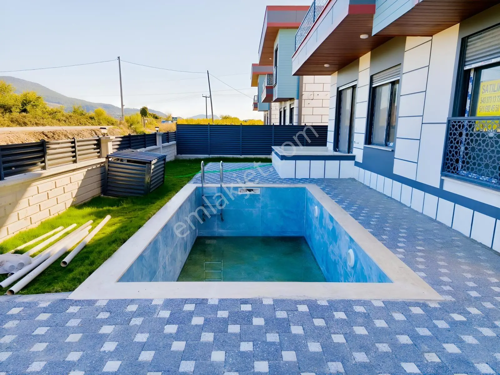 Dalaman Altıntasta Özel Havuzlu, Teraslı Satılık Tripleks Villa — fotoğraf 3