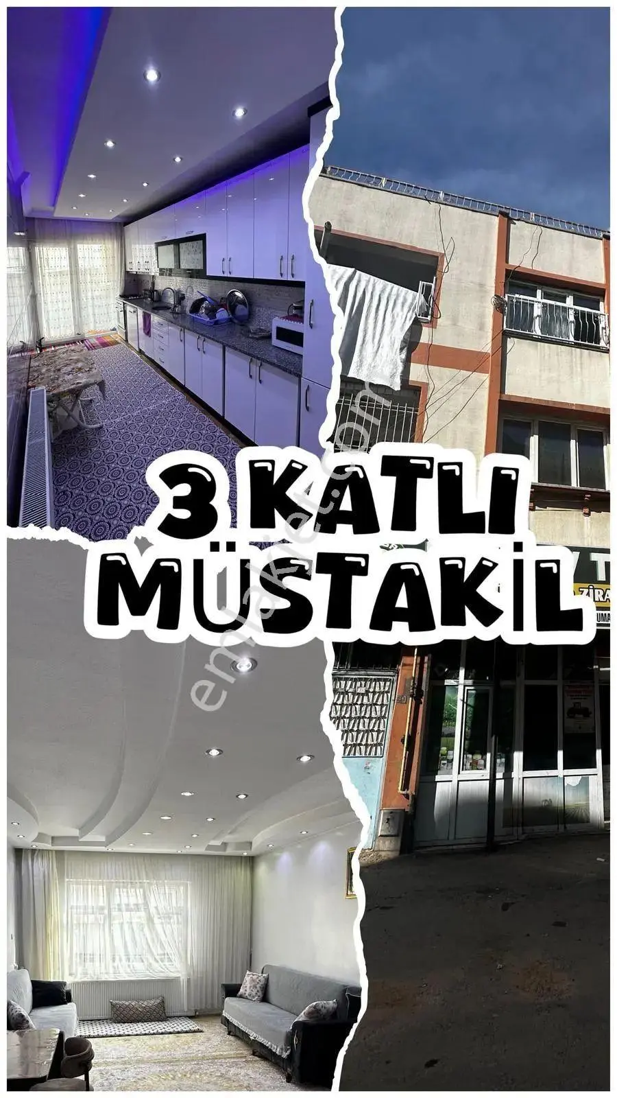 Nizip'Te Altı Ambarlı 3 Katlı Satılık Müstakil Bina, 3+1, Yatırımlık Fırsat