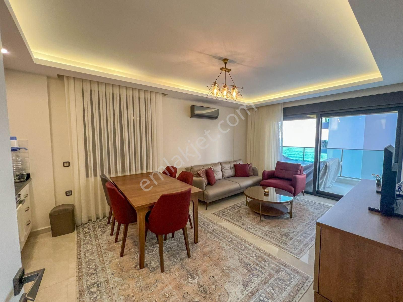 Alanya Mahmutlarda Denize İlk Sitede Deniz Manzaralı 2+1 Daire — fotoğraf 3