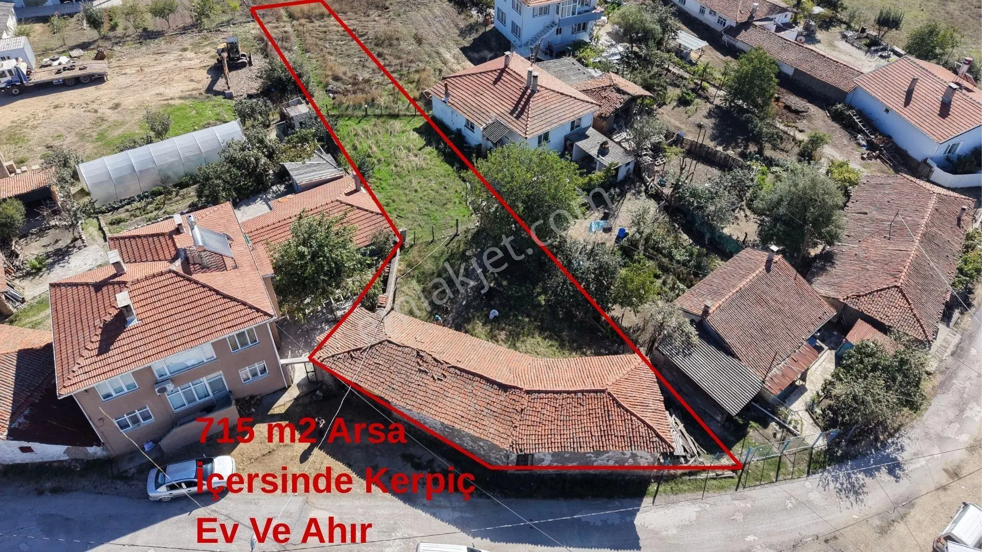 Çanakkale Çan Etili Köy İçinde İmarlı Arsa Ve Kargir Ev Fırsatı — fotoğraf 2