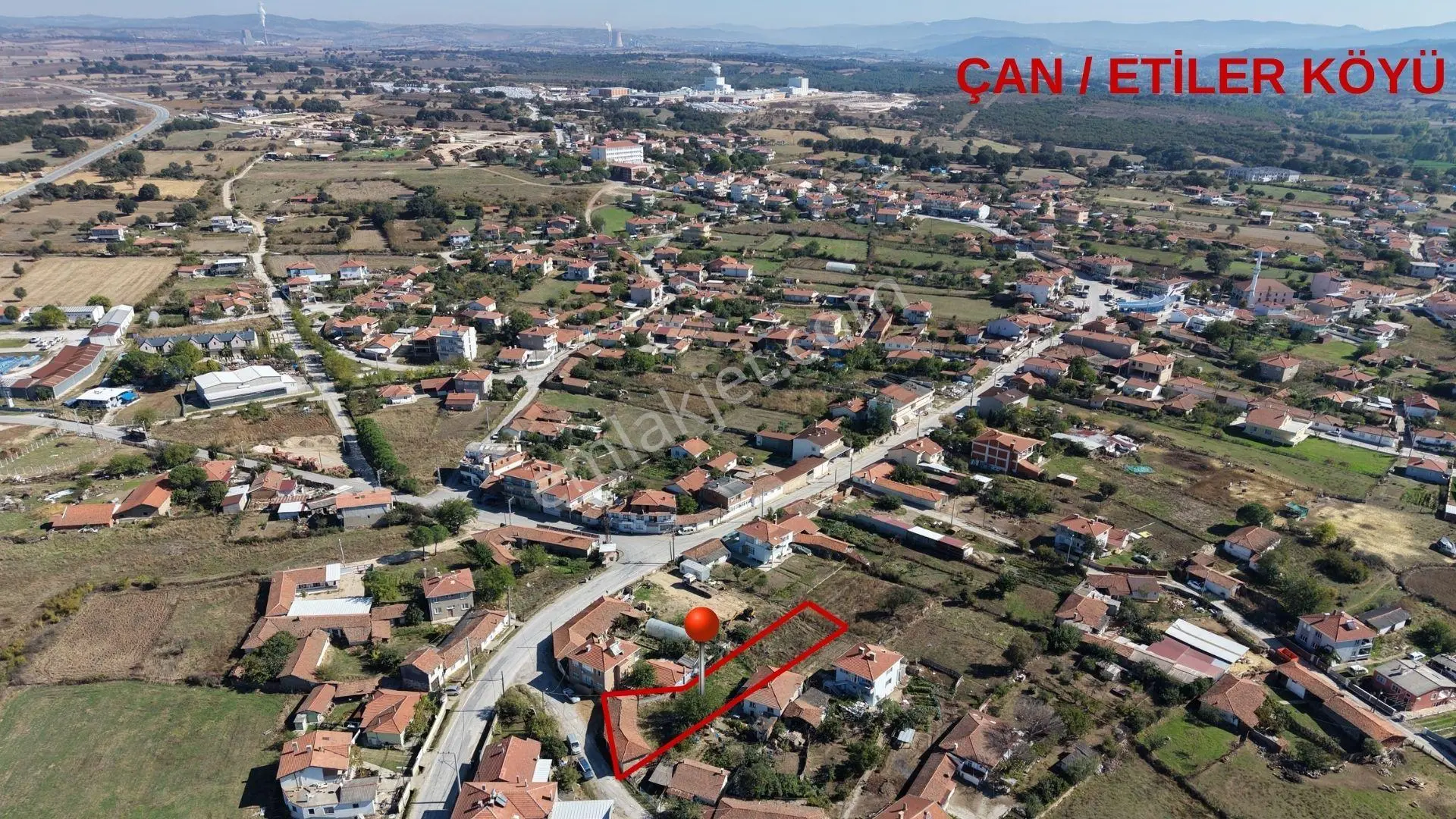 Çanakkale Çan Etili Köy İçinde İmarlı Arsa Ve Kargir Ev Fırsatı — fotoğraf 3