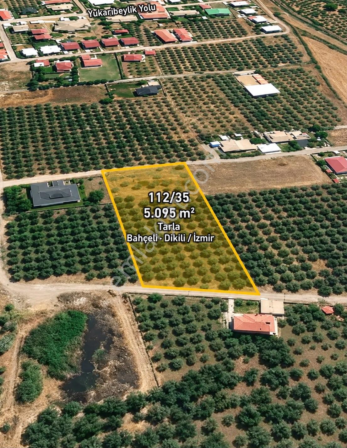 İzmir Dikili İmara, Yola Ve Denize Yakın Satılık 5.095 M2 Tarla — fotoğraf 4