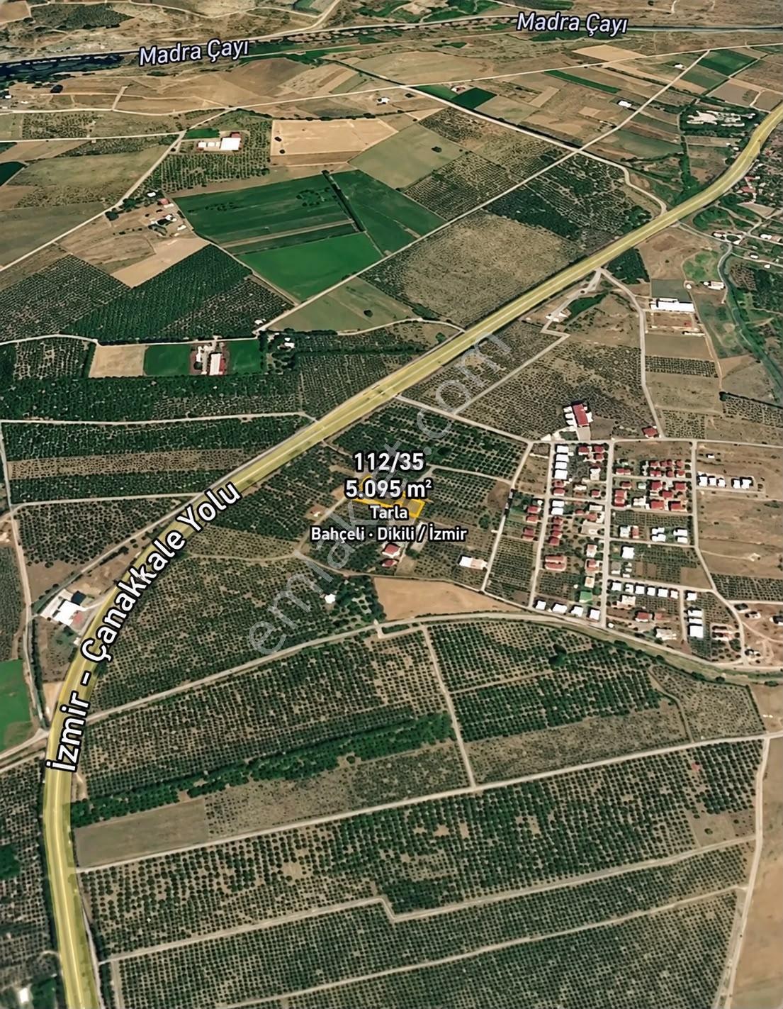 İzmir Dikili İmara, Yola Ve Denize Yakın Satılık 5.095 M2 Tarla — fotoğraf 6