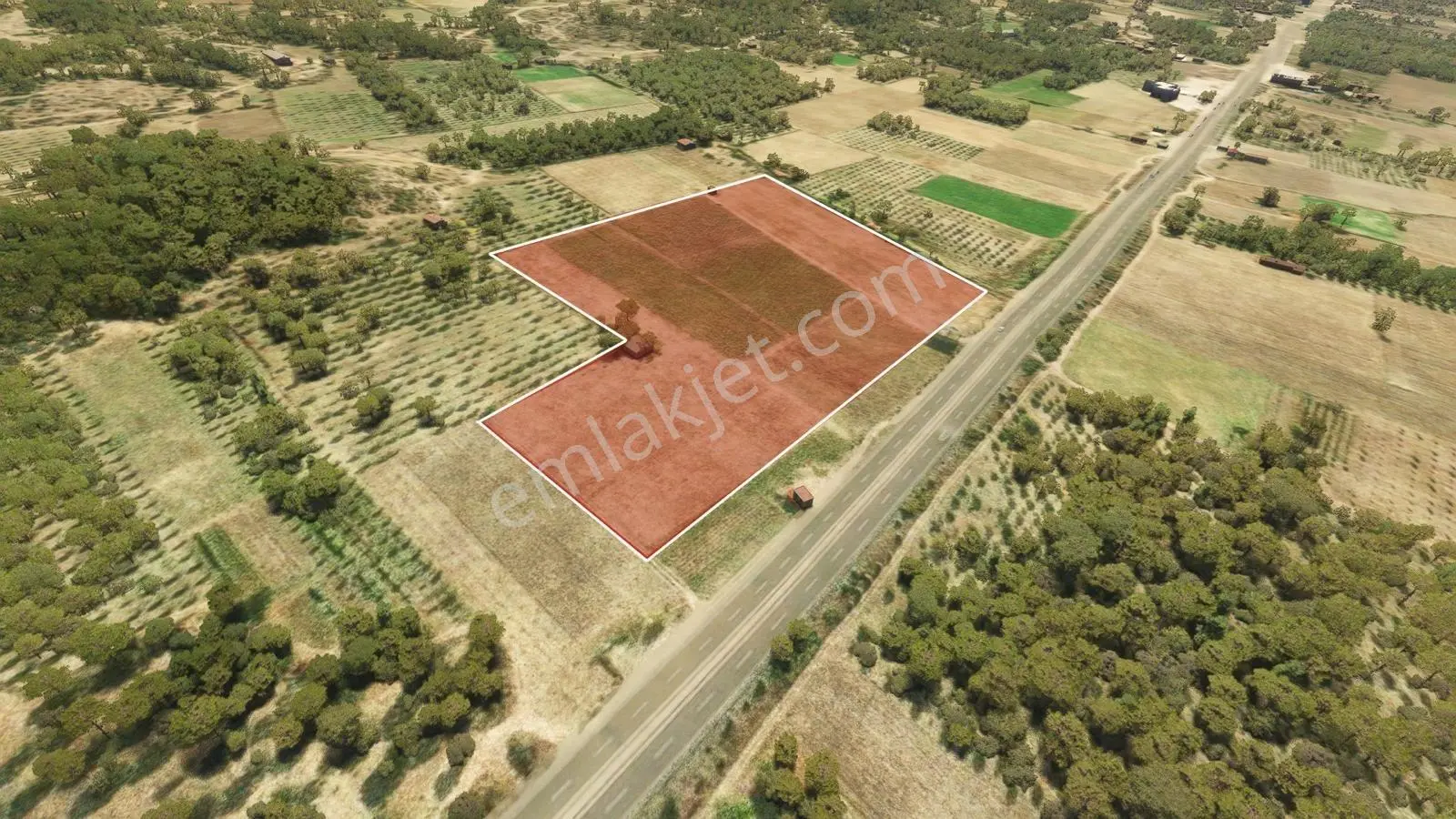 Manisa Kırkağaç Çevre Yolu Üzeri 46.367m2 Arazi — fotoğraf 2