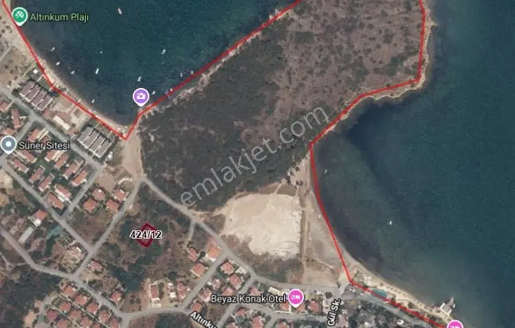 Ayvalık Küçükköyde 432 M² Özel Konumlu Arsa