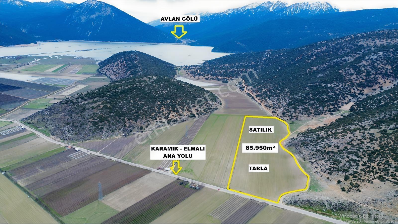 Vip Gayrimenkul'den Karamık Mah. Yol Cepheli 85.950m² Tarla — fotoğraf 3