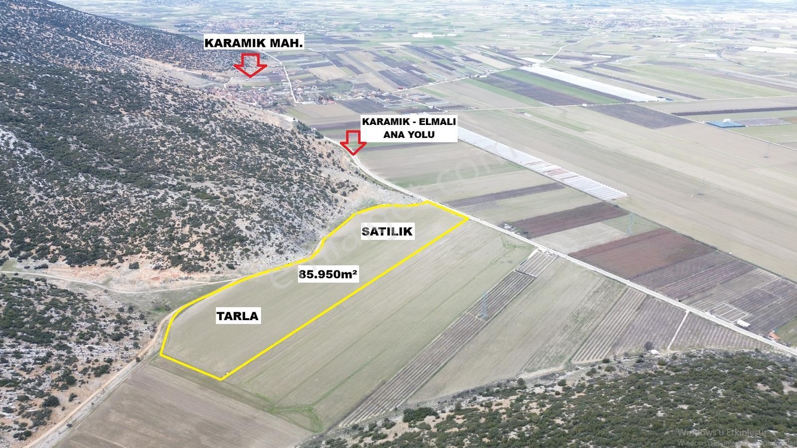 Vip Gayrimenkul'den Karamık Mah. Yol Cepheli 85.950m² Tarla — fotoğraf 8