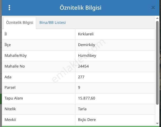 Kırklareli Demirköy Hamdibey Mah. 15 Dönüm Arsa — fotoğraf 3