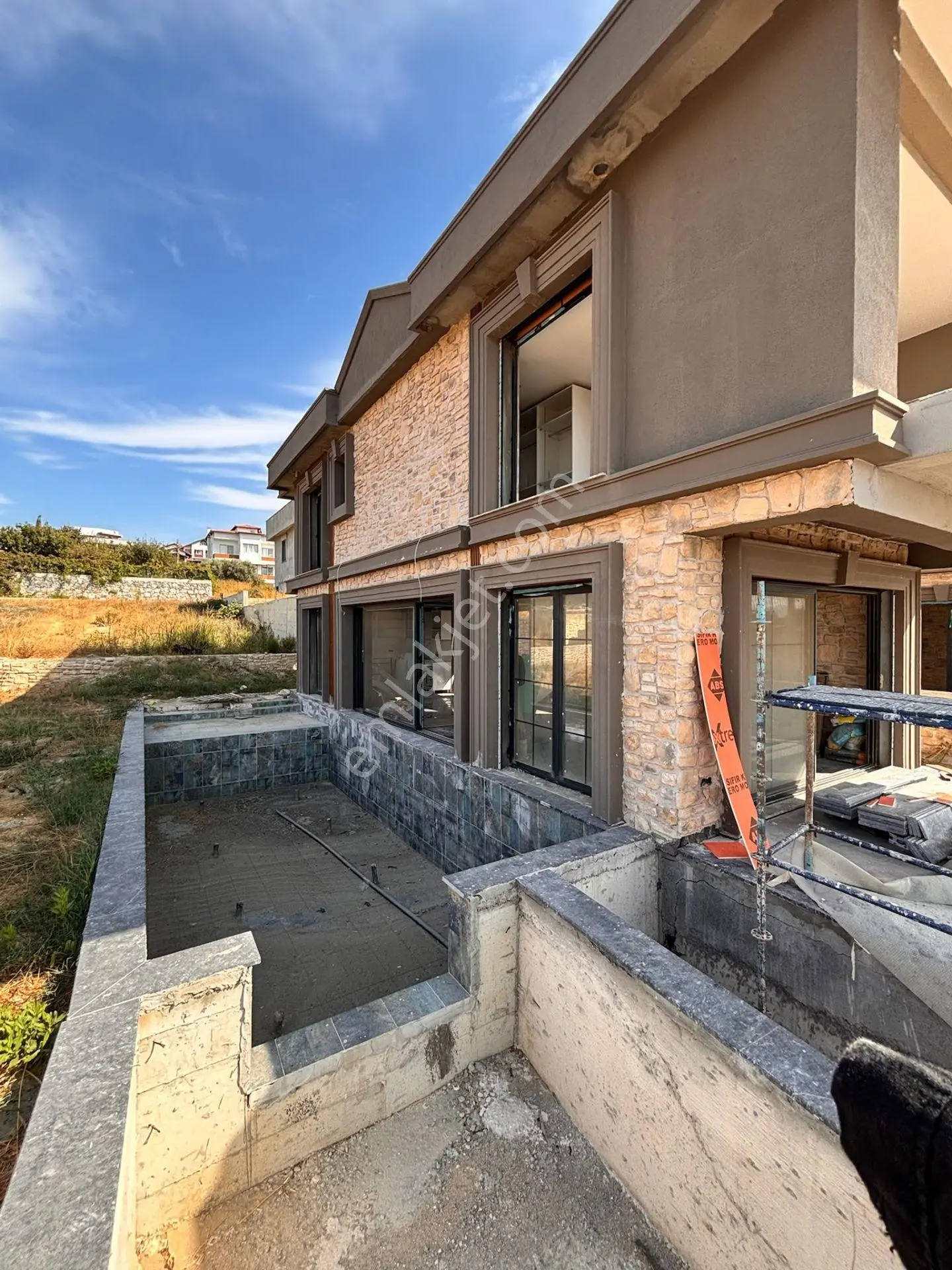 Kuşadası Yaylaköy'de Satılık Villa 4+1 Yaylaköy'de Satılık Villa. Full Deniz Manzaralı, 4+1 — fotoğraf 2
