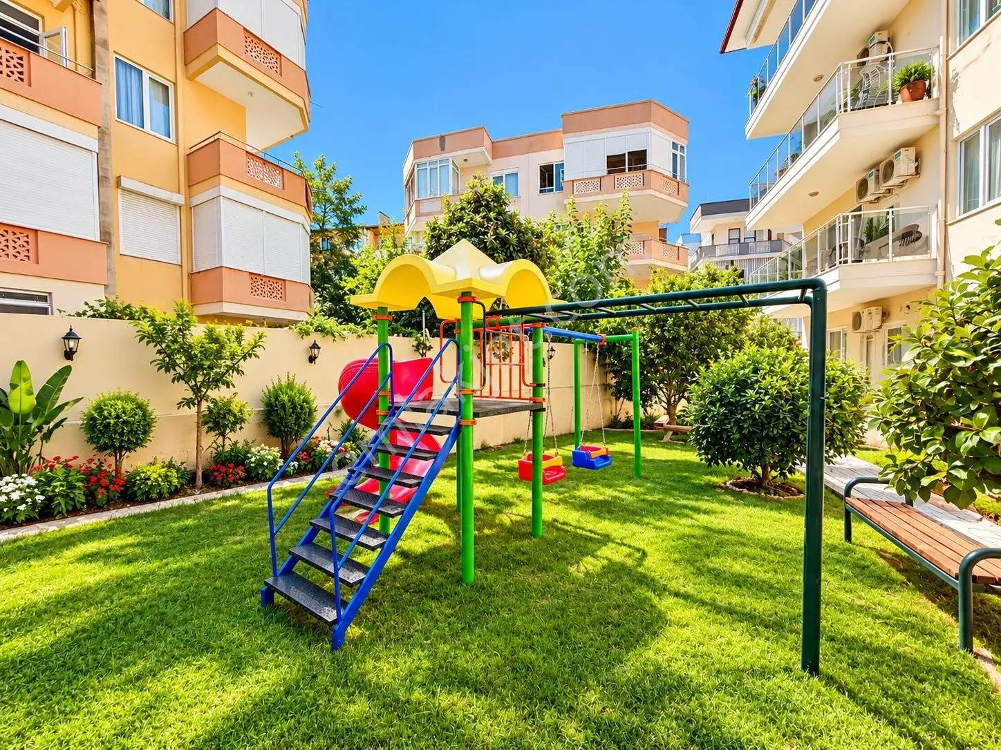 Alanya Oba 2+1 100m2 Havuzlu,eşyalı,denize 300m,merkezde — fotoğraf 22