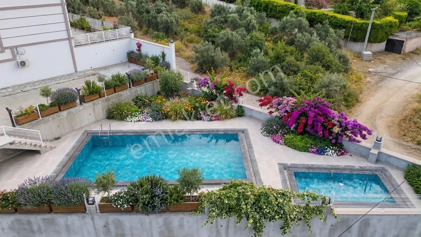 ꧁ay Emlaktan꧂güre'de Butik Sitede Yüzme Havuzlu Kuş Çıvıltılarıyla Huzur Bulacağınız Manzaralı Daire — fotoğraf 3
