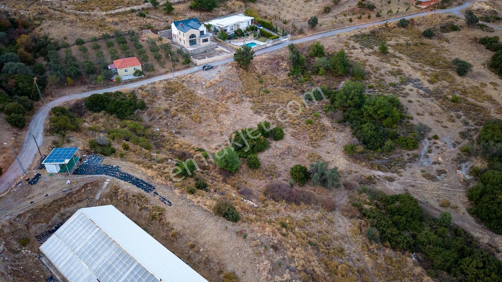 Foça Kocamehmetler'de Müstakil Tapulu Yola Cepheli Satılık Tarla — fotoğraf 27