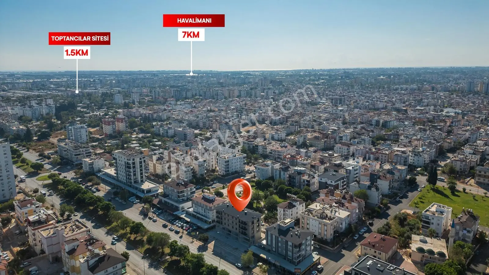 Kepez Mehmet Akifde 2+1 Sıfır Binada Ayrı Mutfaklı Satılık Daire — fotoğraf 20