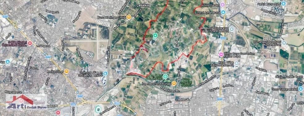 Artı'dan Bursa'nın Tam Merkezinde Satılık Kupon Tarla — fotoğraf 2