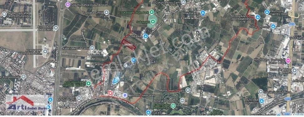 Artı'dan Bursa'nın Tam Merkezinde Satılık Kupon Tarla — fotoğraf 3