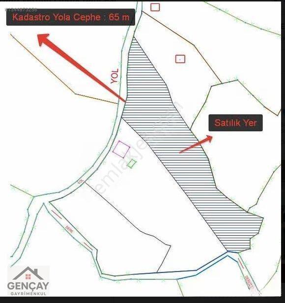 Gençay Emlaktan Fatsa Meşebükünde Satılık 5.576 M² Arazi! — fotoğraf 2