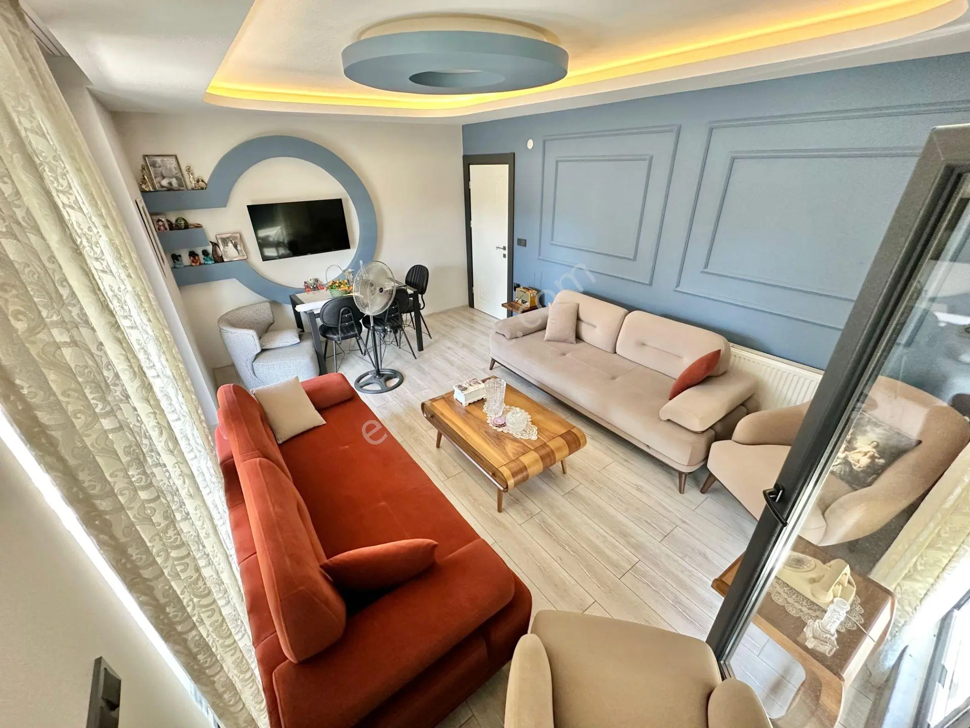 ꧁yetkili Ay Emlaktan꧂altınkumda Denize 50 Sadece Mt Deniz Manzaralı Teraslı Satılık 4+1 Dublex Daire — fotoğraf 4