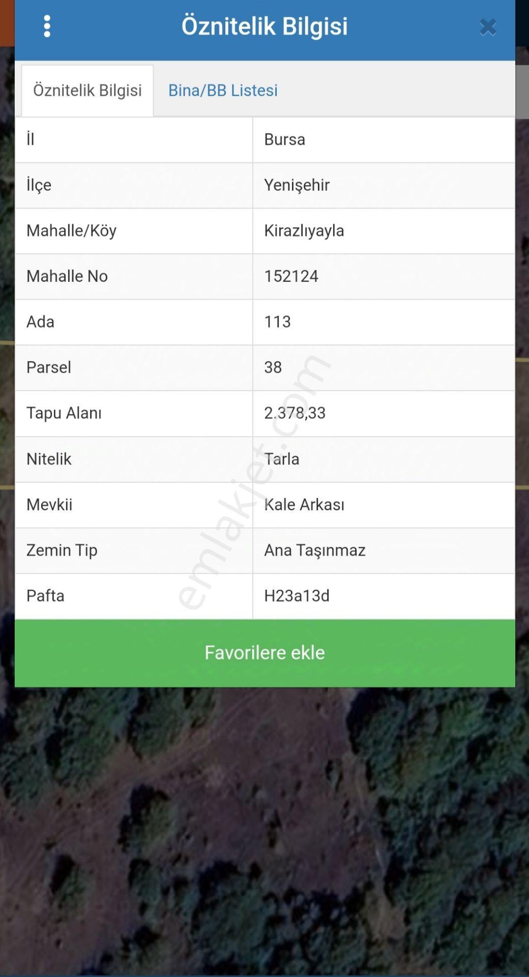 Yenişehir Kirazlı Yayala Da Doğa Manzaralı - 2378 -m2- Tarla — fotoğraf 19