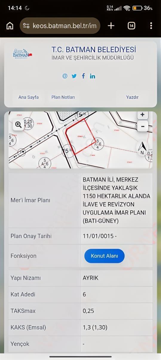 537 M2 Arsa Çevre Yoluna Sıfır Hisse — fotoğraf 4