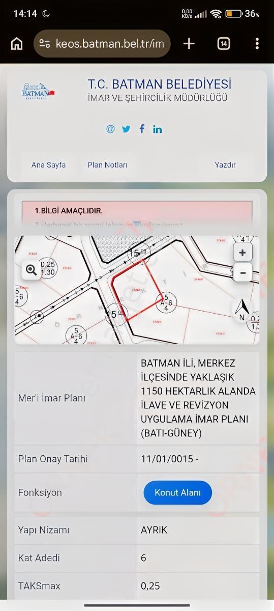 537 M2 Arsa Çevre Yoluna Sıfır Hisse — fotoğraf 5