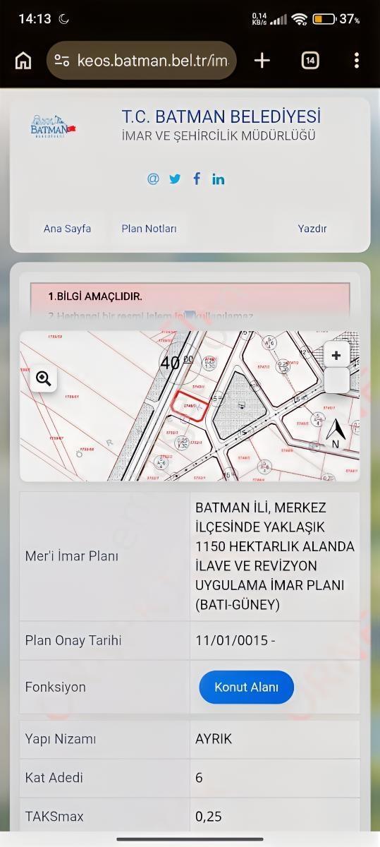 537 M2 Arsa Çevre Yoluna Sıfır Hisse — fotoğraf 6