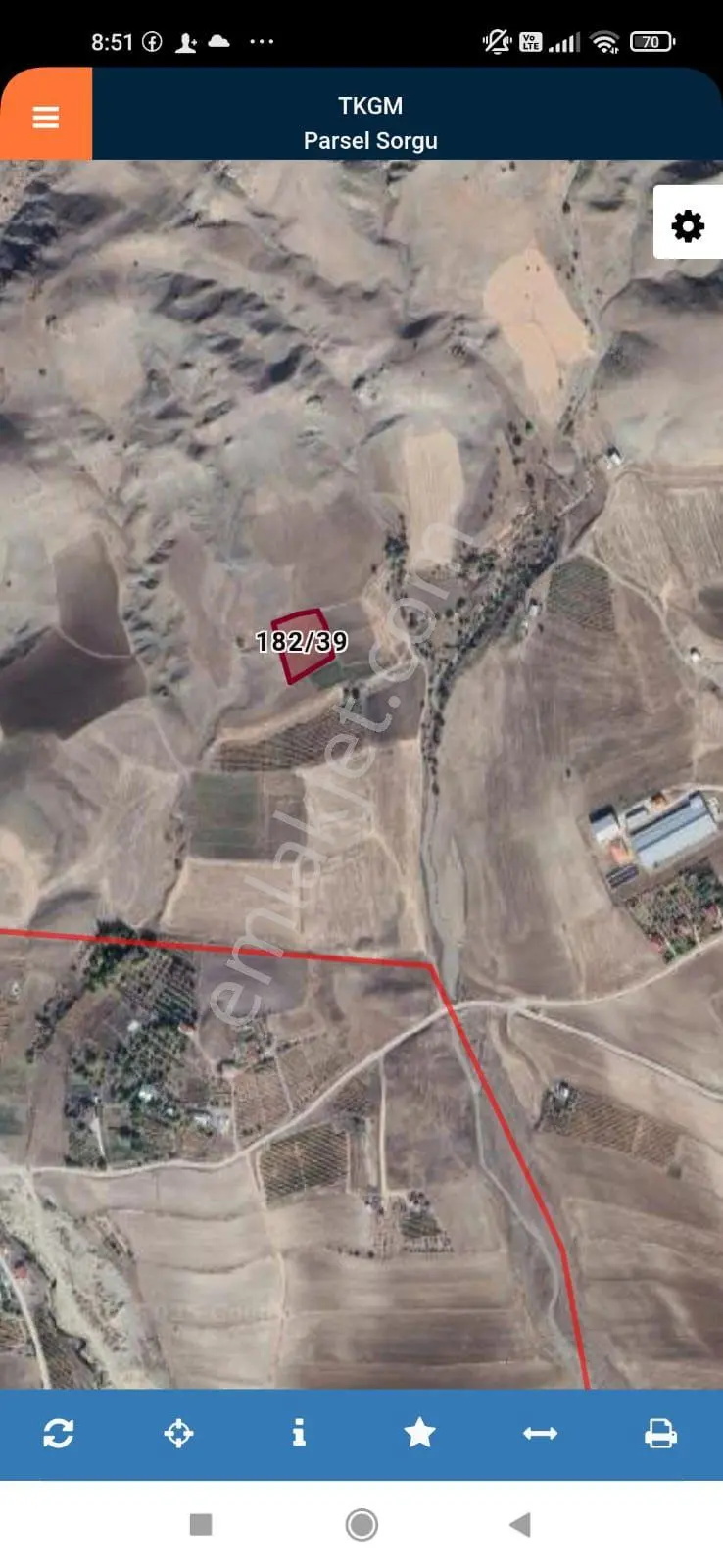 Elazığ Merkez Sedeftepe'de Satılık 2784 M² Tarla — fotoğraf 3