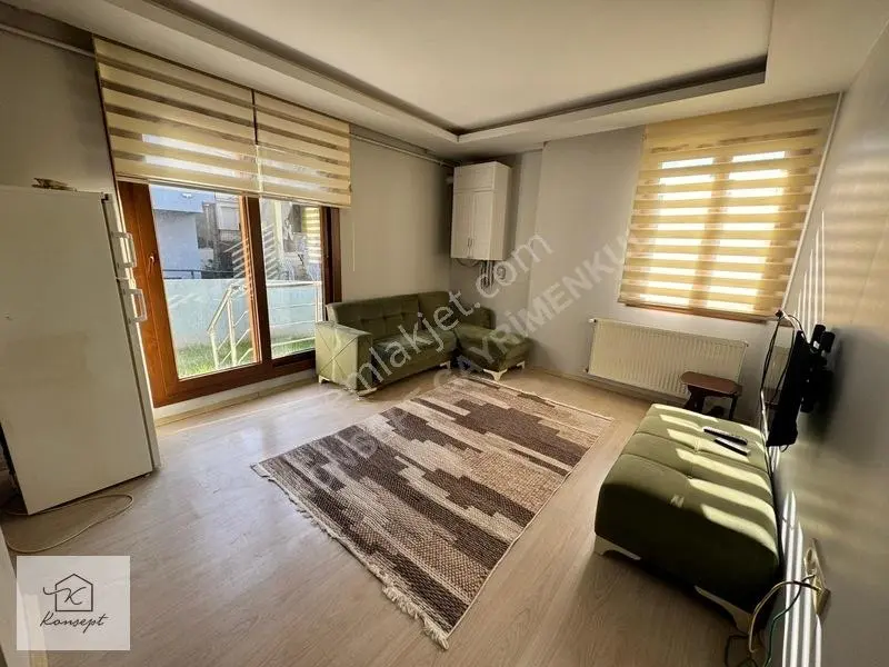 Konsept'ten Geniş M2 Temiz Eşyalı Satılık 1+1 Daire — fotoğraf 4