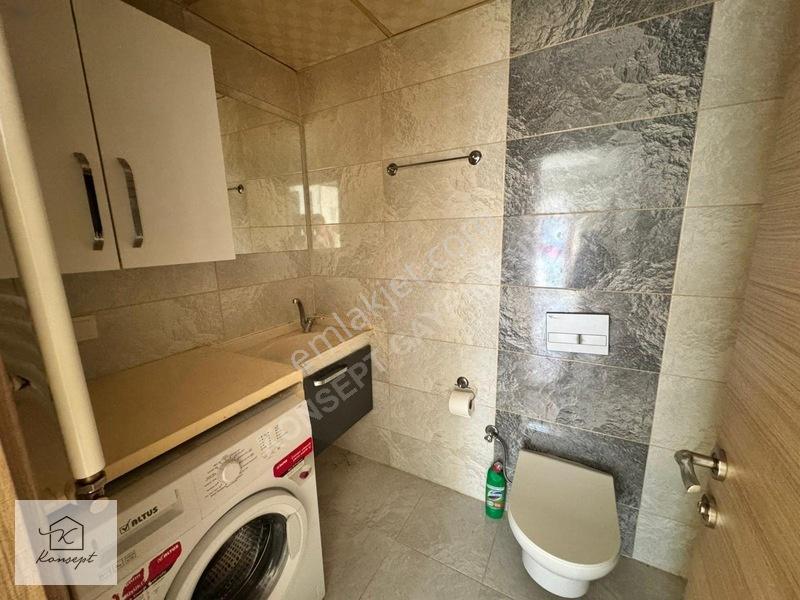 Konsept'ten Geniş M2 Temiz Eşyalı Satılık 1+1 Daire — fotoğraf 15