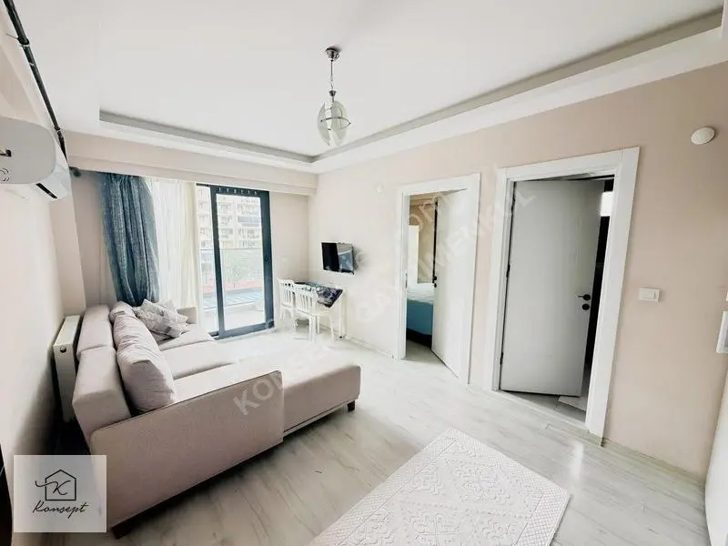Konsept'den Site İçi Lüks Arakat Eşyalı Satılık 1+1 Daire — fotoğraf 5