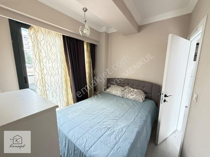 Konsept'den Site İçi Lüks Arakat Eşyalı Satılık 1+1 Daire — fotoğraf 11