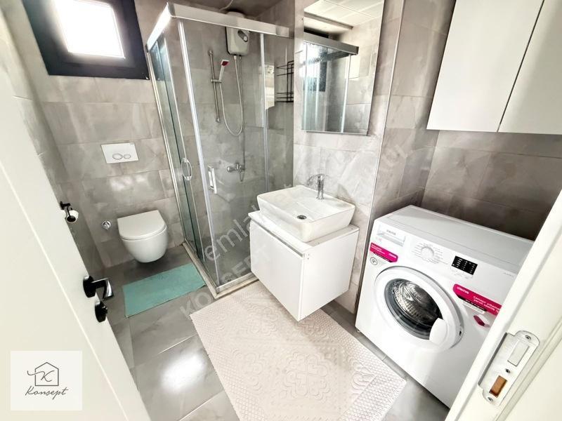 Konsept'den Site İçi Lüks Arakat Eşyalı Satılık 1+1 Daire — fotoğraf 15