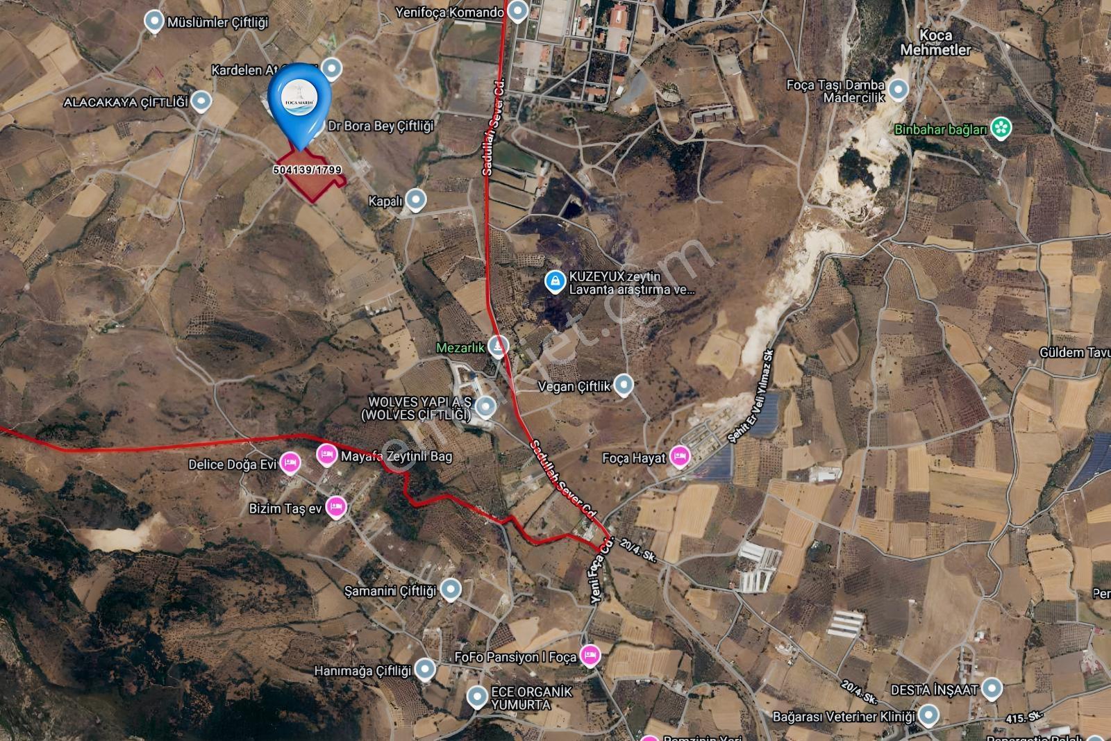 Merkeze Yakın-çok Amaçlı Kullanıma Uygun 33.072m2 Zeytinli Tarla — fotoğraf 11